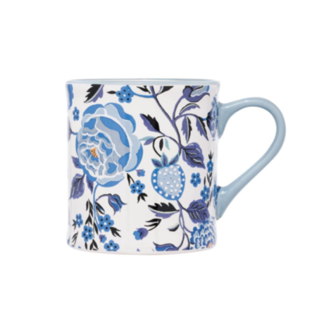 Cath Kidston Strawberry Garden Blue Mollie Mug