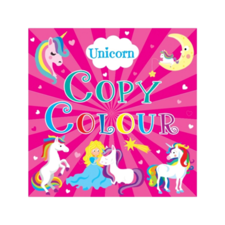 Unicorn Copy Colouring Book
