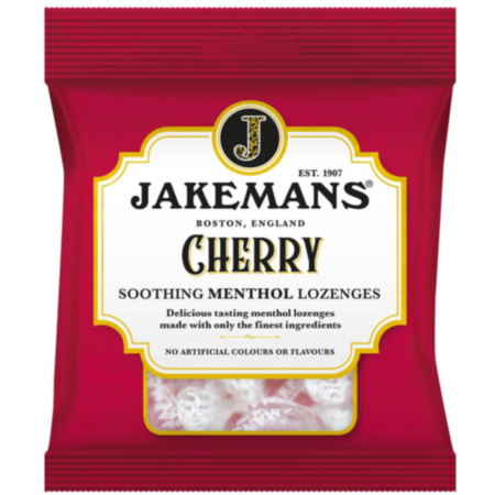 Jakemans Cherry 73g Bag