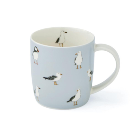 Cooksmart Coastal Birds Barell Mug - Base Motif