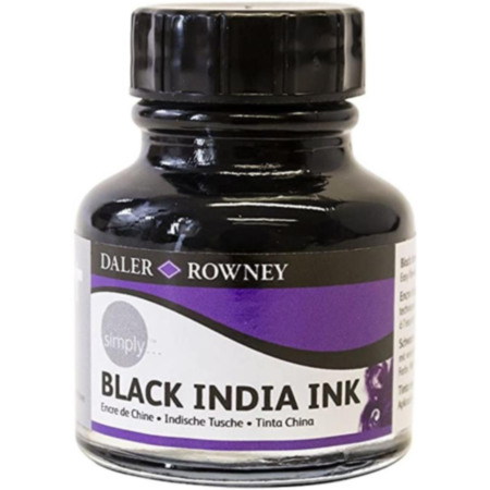 Daler-Rowney Simply Black India Ink