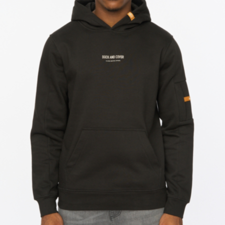 Duck and Cover® Brammers V2 Mens Hoodie - Black