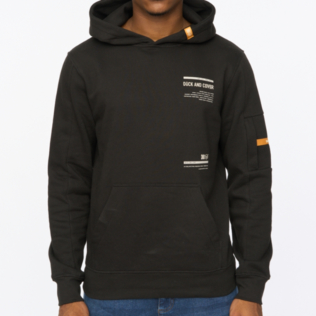 Duck and Cover® Ambridge Mens Hoodie - Black