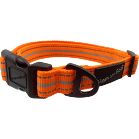 Hem & Boo - Adjustable Sports Collar - Orange - M