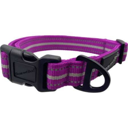 Hem & Boo - Adjustable Sports Collar - Purple - M