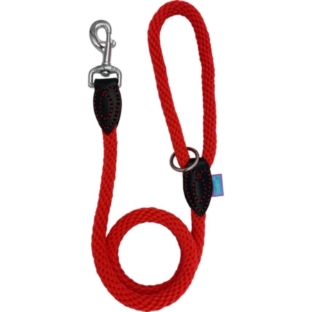 Dog & Co - Thin Trigger Rope Lead - Red
