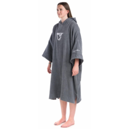 Buz Adults Towelling Changing Robe (Grey)