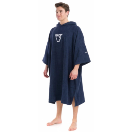 Buz Adults Towelling Changing Robe (Navy)