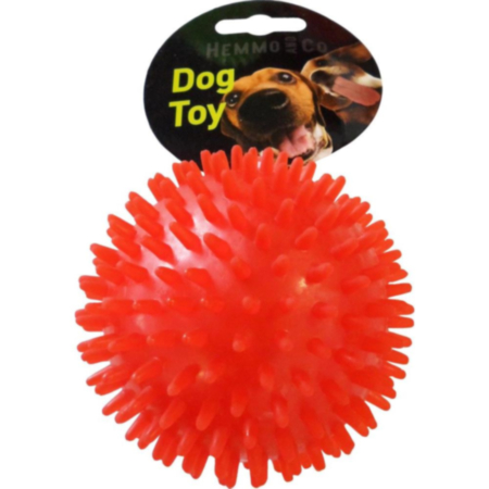 Hem & Boo - Spiky TPR Ball With Tennis Ball Inside - 10cm