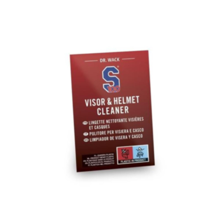 S100 Visor & Helmet Cleaner Wipes