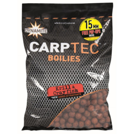 Carp-Tec Krill & Crayfish - 15Mm Boilie 1.8Kg