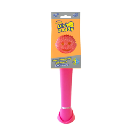 Scrub Dish Daddy Wand Pink