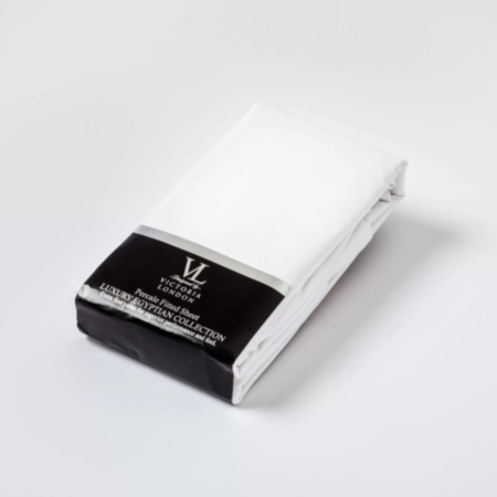 Victoria London Egyptian Fitted Sheet - Double Assorted