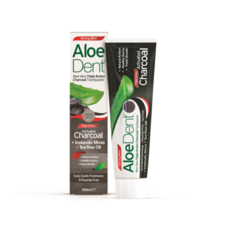 Aloe Dent Charcoal Toothpaste - 100ml
