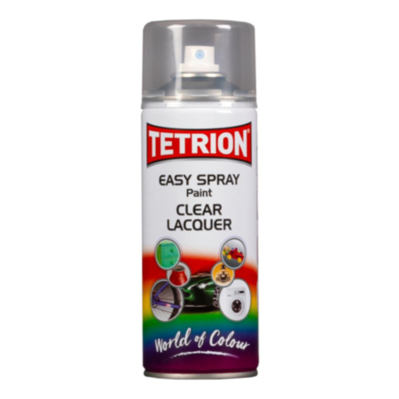 Tetrion Easy Spray Paint- Clear Lacquer 400ml