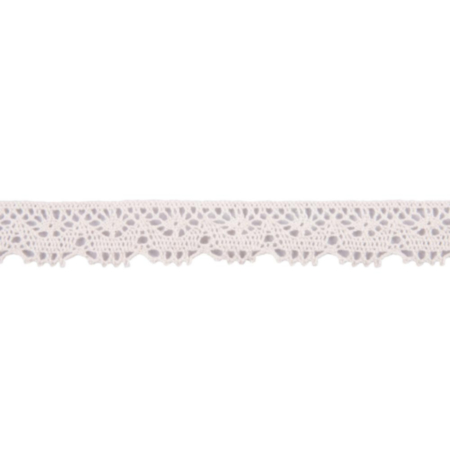 Cotton Lace Trim | 25m x 20mm - Cream