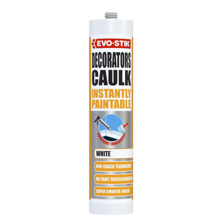EVO-STIK Instantly Paintable Decorators Caulk 310ml - White