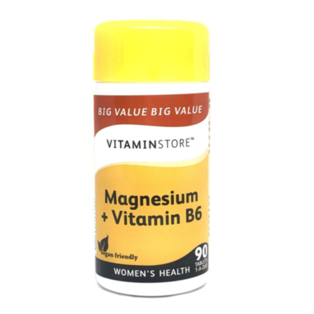90s Magnesium 375mg & B6 Tablets