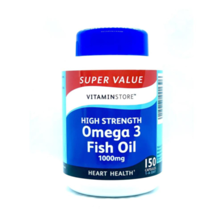 High Strength Omega 3 1000mg Caps 150s