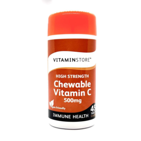 45s High Strength Vitamin C 500mg Chewable Tablets