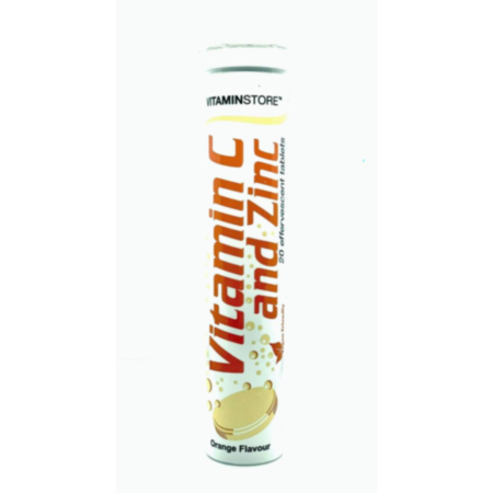20s Effervescent Vitamin C and Zinc Tablets
