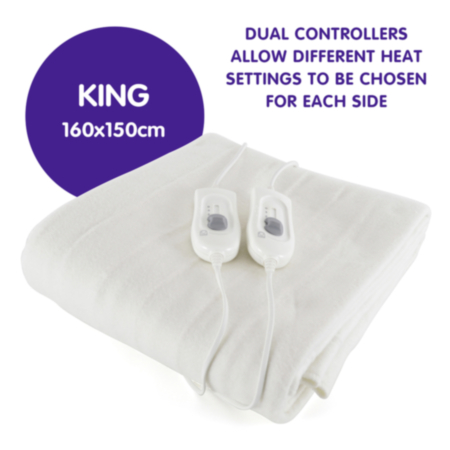 StayWarm King Under Electric Blanket - 150 x 140cm