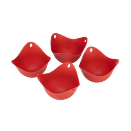 Fusion Twist Pack of 4 Silicone Egg Poacher