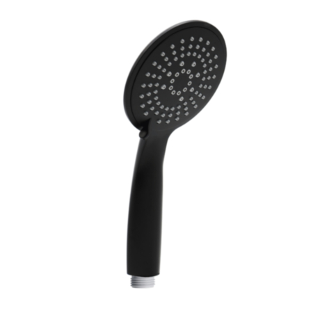 Aqualona Fusion 5 function Shower Head Black