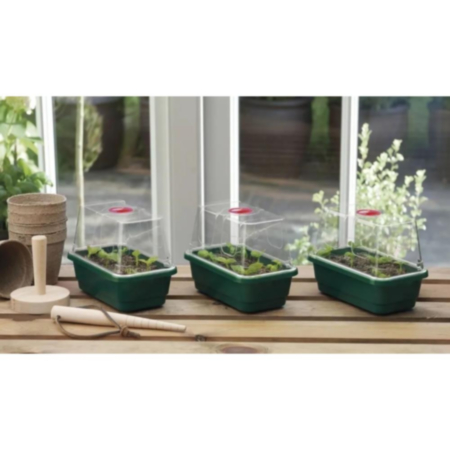 Garland Mini High Dome Propagator - Set of 3