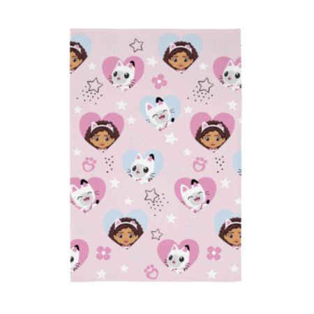 Gabby's Dollhouse Fleece Blanket
