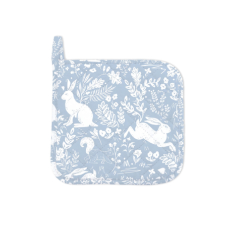 William Morris Pot Holder - Forest Life (Blue)