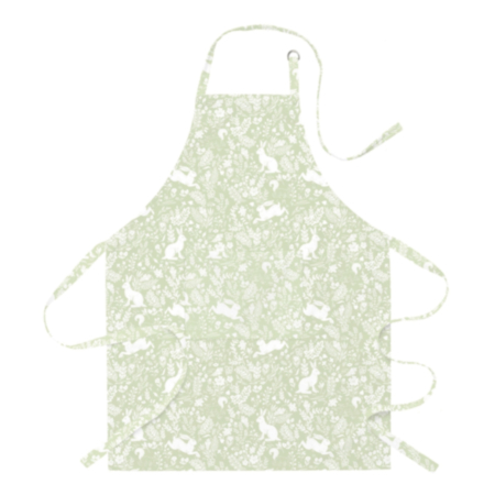 William Morris Kitchen Apron - Forest Life (Green)