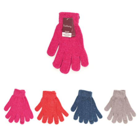Foxbury Ladies Thermal Chenille Magic Gloves