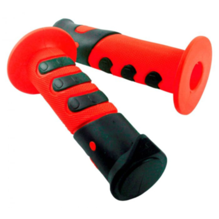 Bike It MX Competition Grips Red / Black 