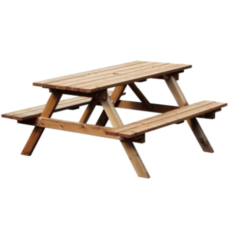 Traditional Large Picnic Table