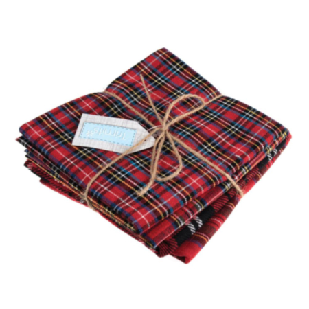 Fat Quarters Tartan 4 piece