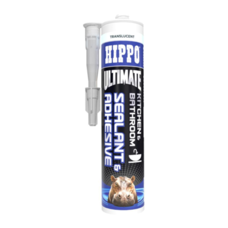 Hippo Ultimate Kitchen & Bathroom Sealant - 290ml - Translucent