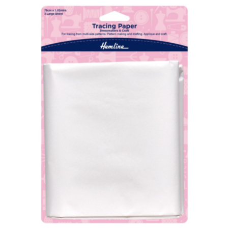 Hemline Dressmakers & Craft Tracing Paper - Plain (76 x 102cm)
