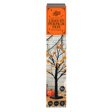 LED Pumpkin Tree Decoration - 55cm