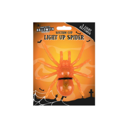 Luminous Spider With Suction Cup