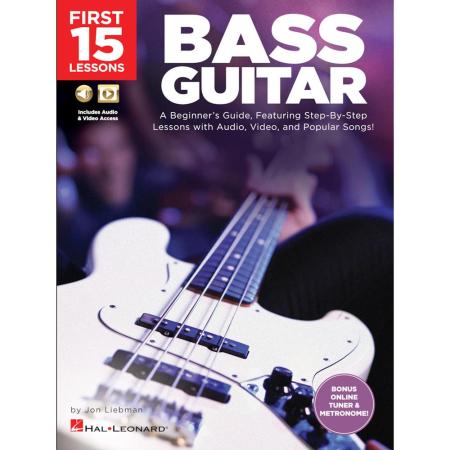 First 15 Lessons - Bass Guitar