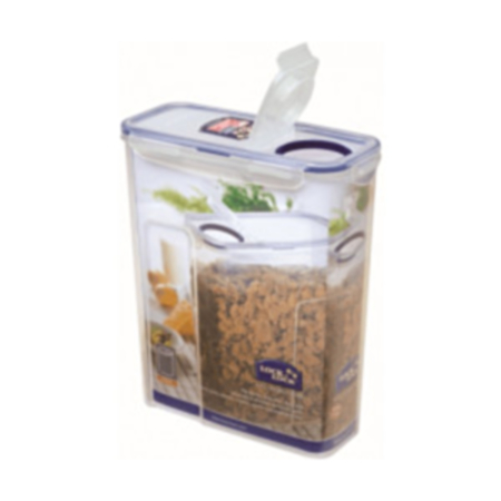 Lock & Lock Rectangular Flip Top Food Container 4.3L - Clear