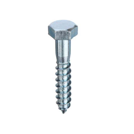 M10 x 100 Hex Coach Screw Pouch 