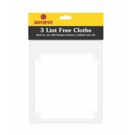 Hotspot Lint Free Cloths 300mm x 300mm