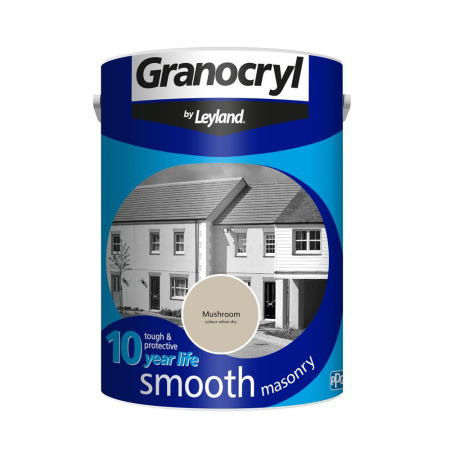 Granocryl Smooth Masonry Mushroom 5ltr