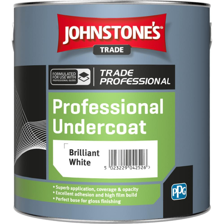 Johnstone's Trade Professional Undercoat Brilliant White 2.5L
