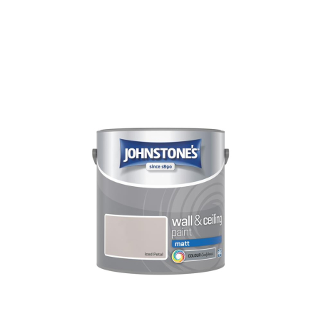 Johnstone's Wall & Ceiling Matt Paint Iced Petal 2.5L