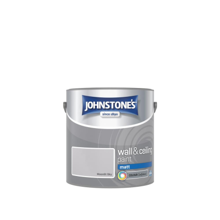 Johnstone's Wall & Ceiling Matt Paint Moonlit Sky 2.5L
