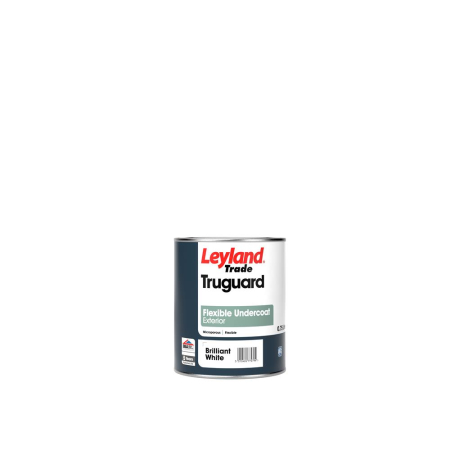 Leyland Trade Truguard Flexible Exterior Undercoat White 750ml