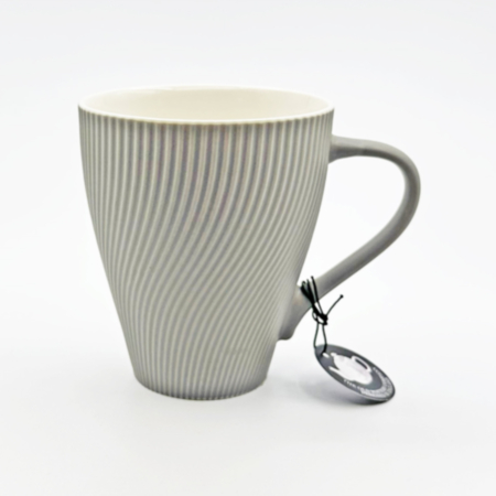 Trent Porcelain Mug - Grey